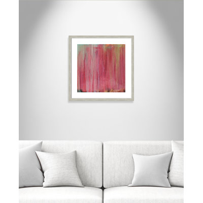 Pink Cascade  Pink Cascade  Painting Print