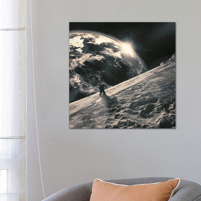 «Moxie» par Transparent - impression d'art graphique, Toile tendue, H 37 po x l 37 po x P 1,5 po