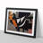 Expressive Abstract Bird - Single Picture Frame Print-626075512-626075513