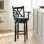 Tabouret de bar en cuir Celine
