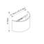 Paige Steel Flush Mounted Sconce-27276618