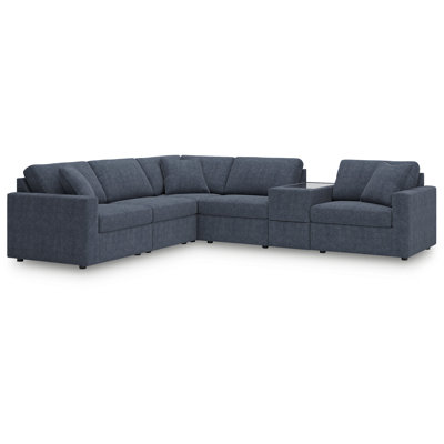Chobanyan 6-Piece Sectional With Storage Console