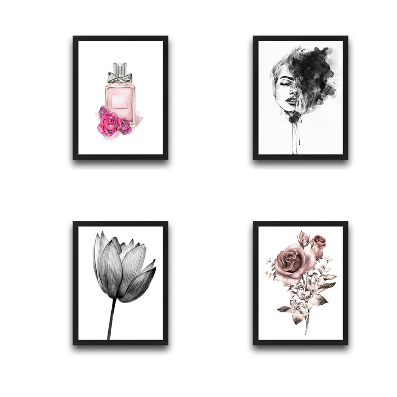 Anonymous - 4 Piece Single Picture Frame Print