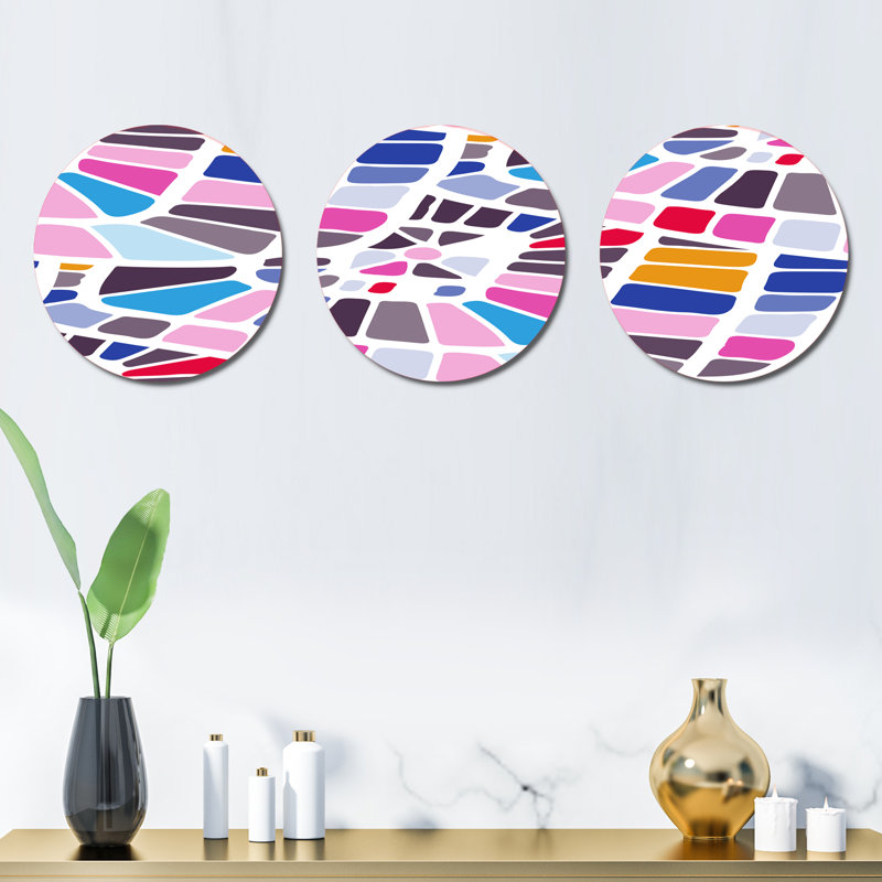 Ensemble de 3 décorations murales