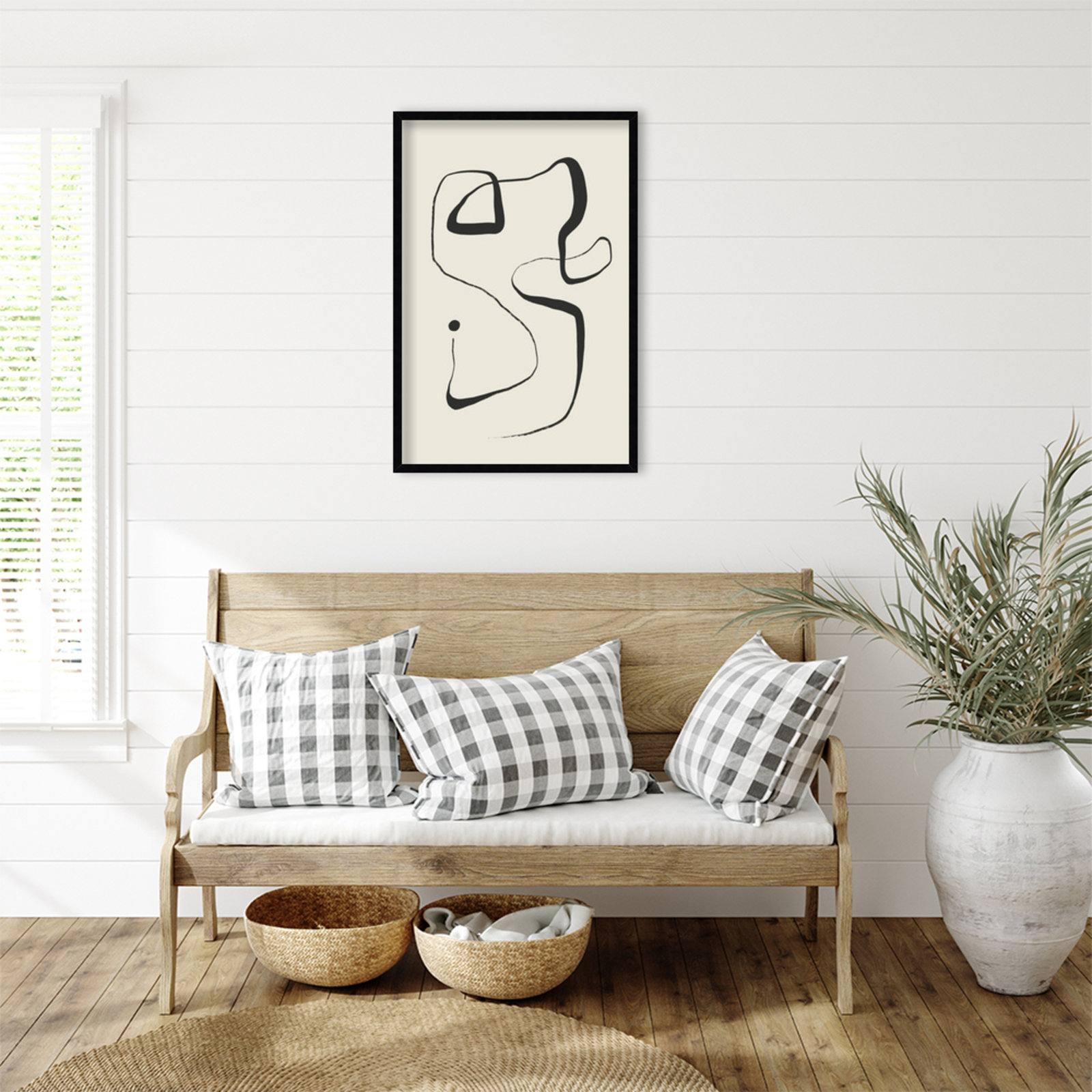 Galya "The Point" Print by Treechild, Black, 33" H x 23" W