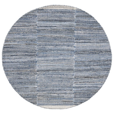 Tapis bleu / ivoire Colmar