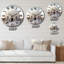Organic Architectural Flow - Futuristic Architecture Wall Clock-93380349