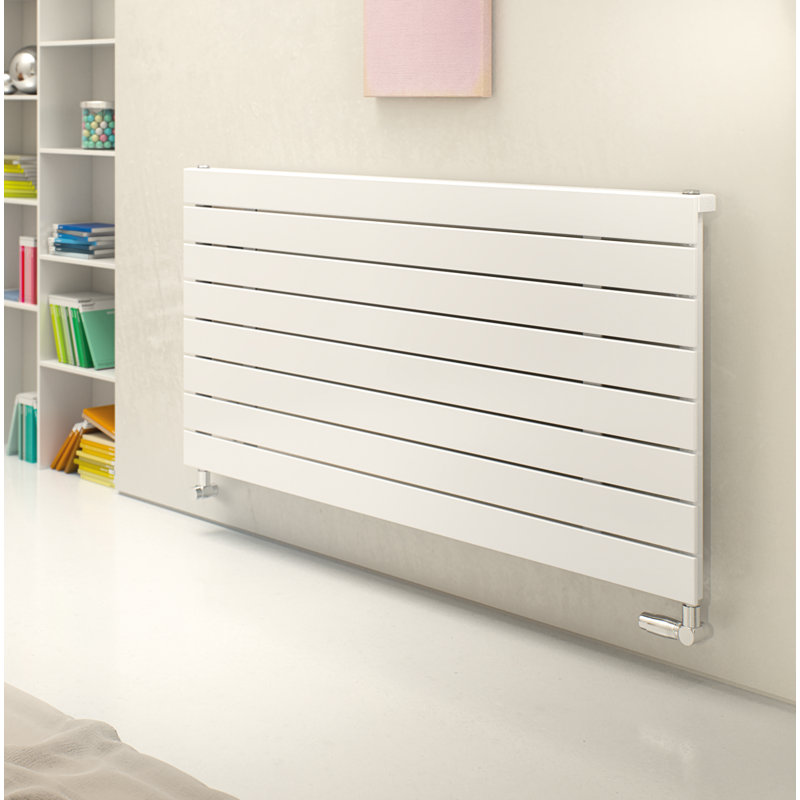 Andrew Horizontal Designer Radiator, 59.5cm H x 120cm W x 7.1cm D