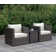 Morrell Square Glass Outdoor Side Table