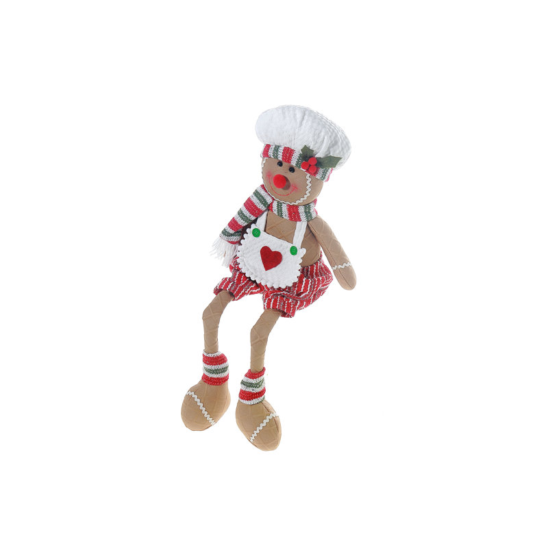 Tablette en peluche Gingerbread Man