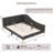 Upholstered Daybed Rivet-tufted Platform Bed With Metal Legs-1462412986-1462412984