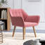 Willesden Velvet Armchair-1059264945
