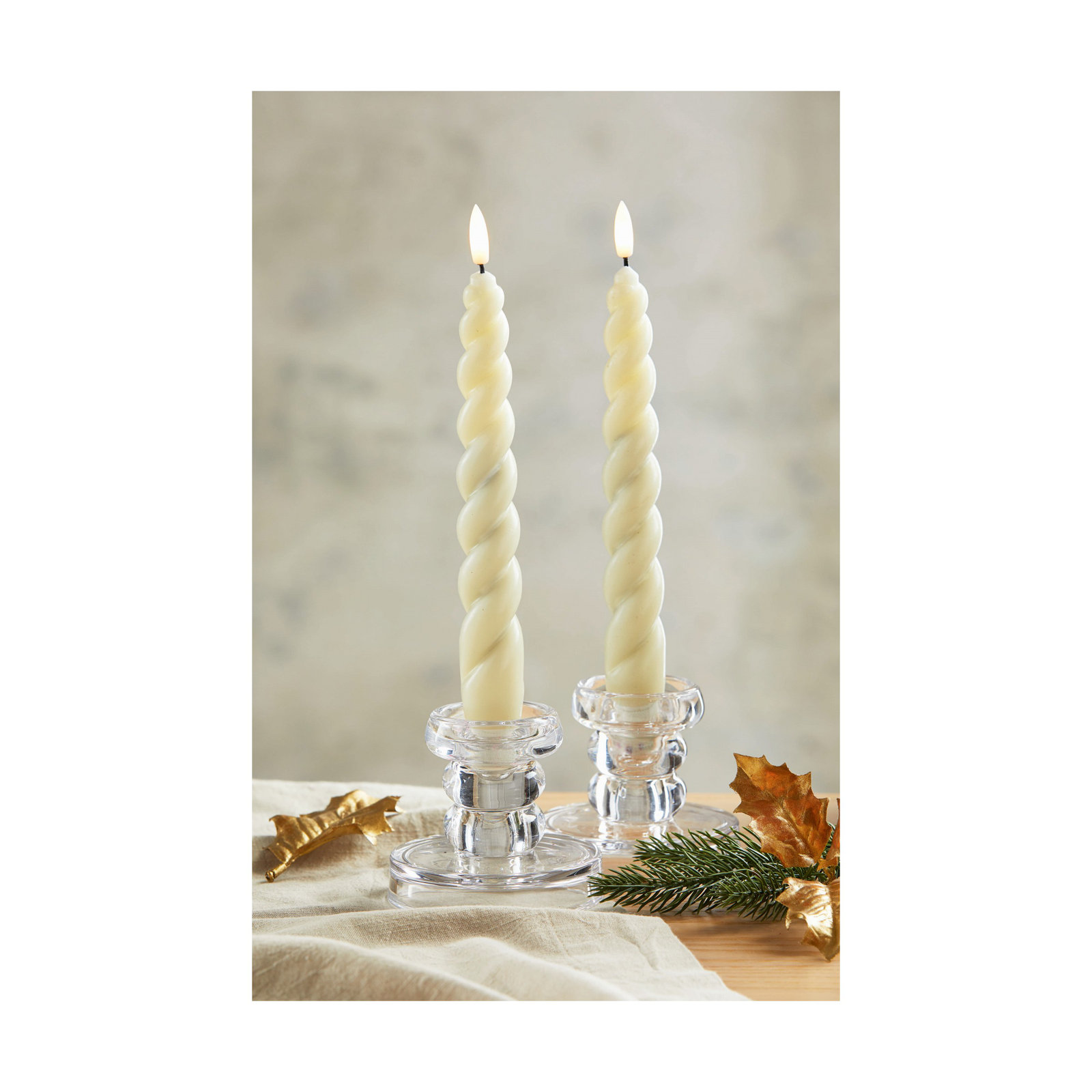 Spiral Led Tapers S/2