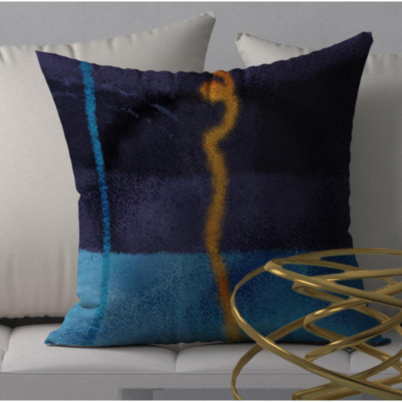 Housse de coussin décorative carrée merveilleuse Reap, 18 po x 18 po