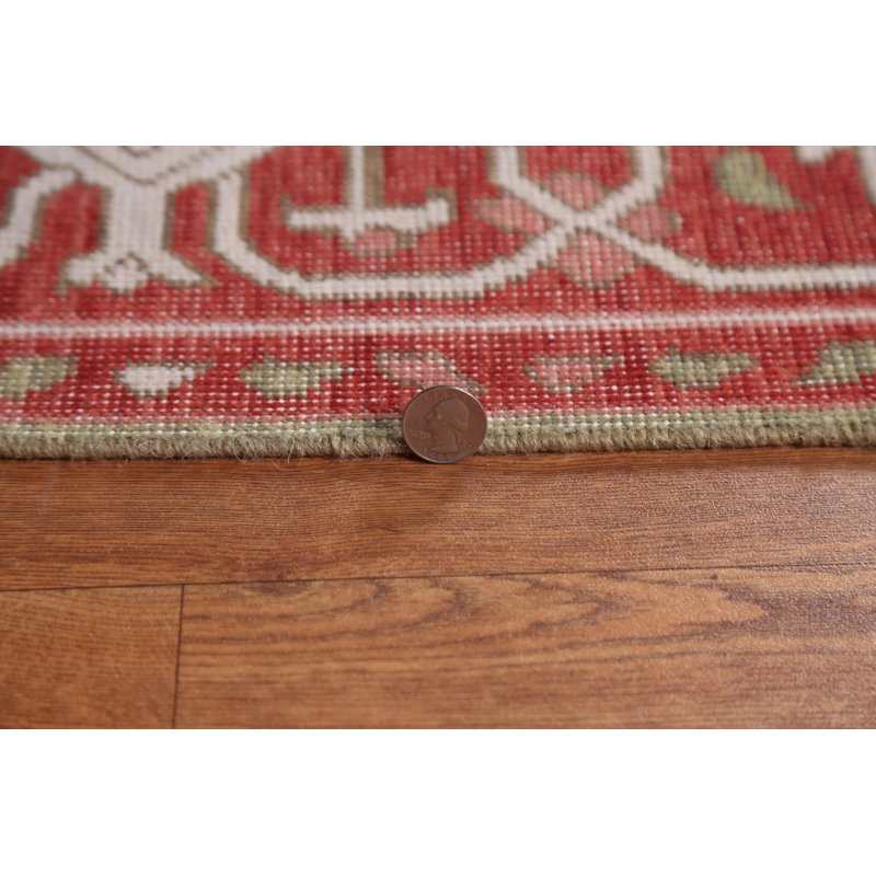 Tapis turc en laine Heriz Serapi noué à la main 8 x 10