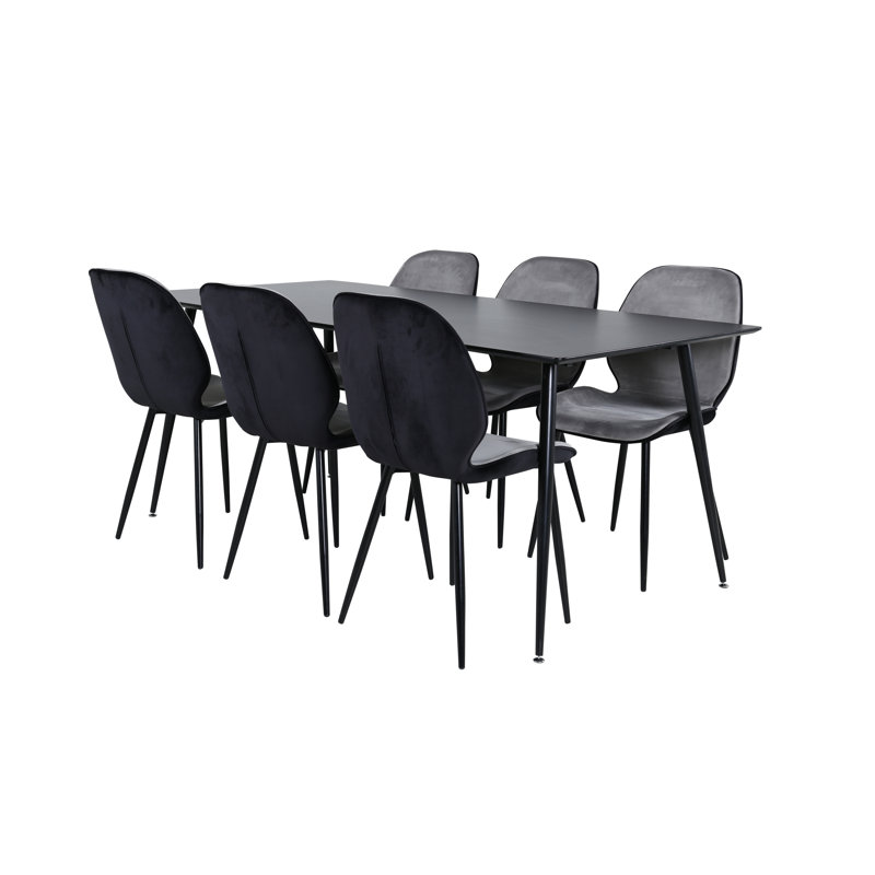 Silar 6 - Person Dining Set