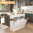 40 in. W x 14 in. D x 36 in. H Ready to Assemble Floor Base Tilt-Out Trash Kitchen Cabinet with 2-Drawer Trash Can not included-108845591