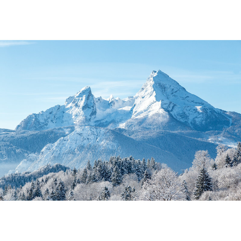 Mont Watzmann, L 48 po x H 32 po