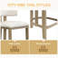 Counter Height Bar Stool, Upholstered Counter Stools (Set of 2)，Modern design-130185731