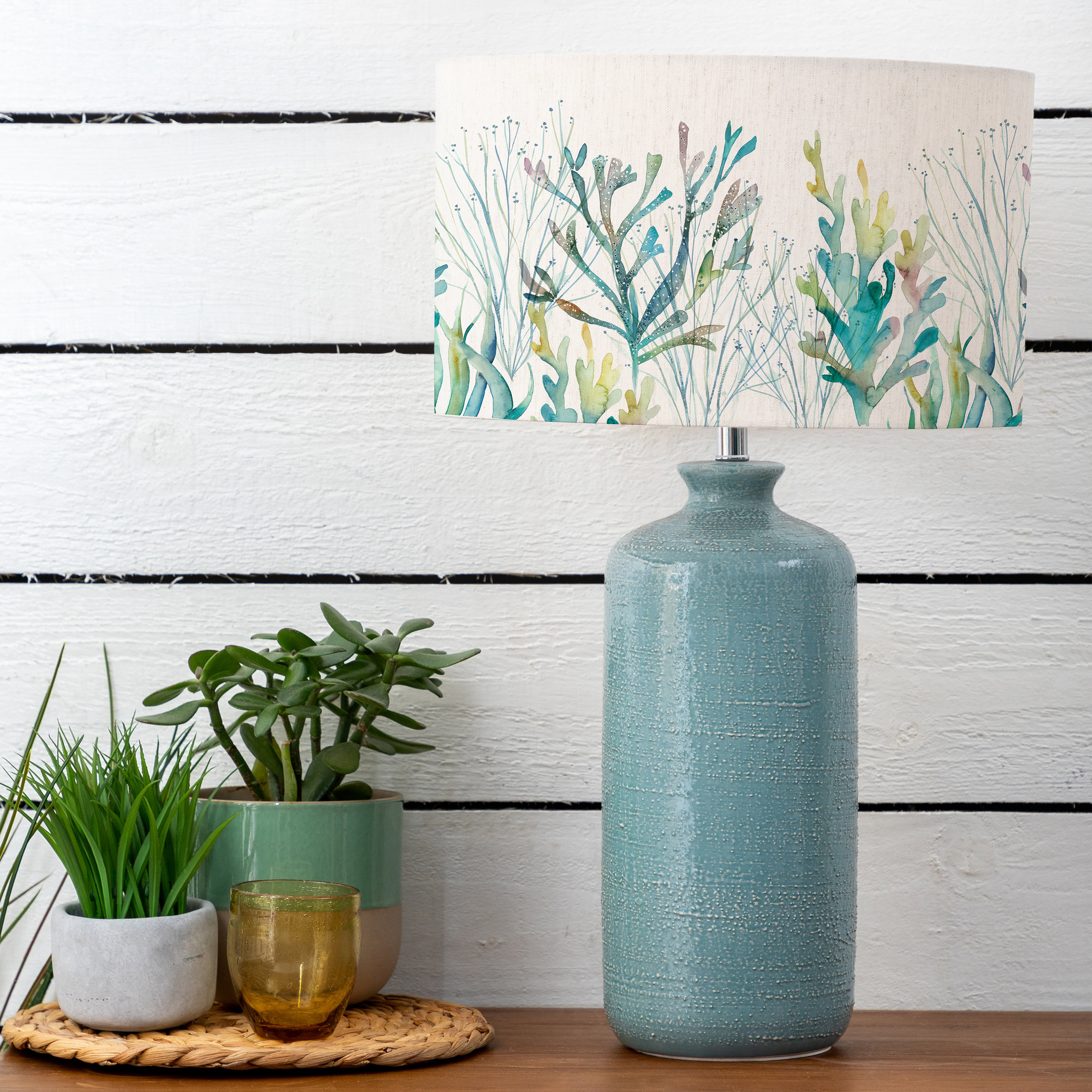 Blue coral deals lamp