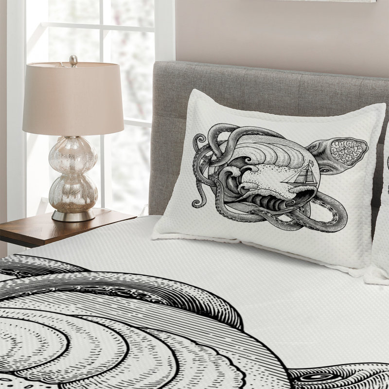 Coastal Polyester Coverlet