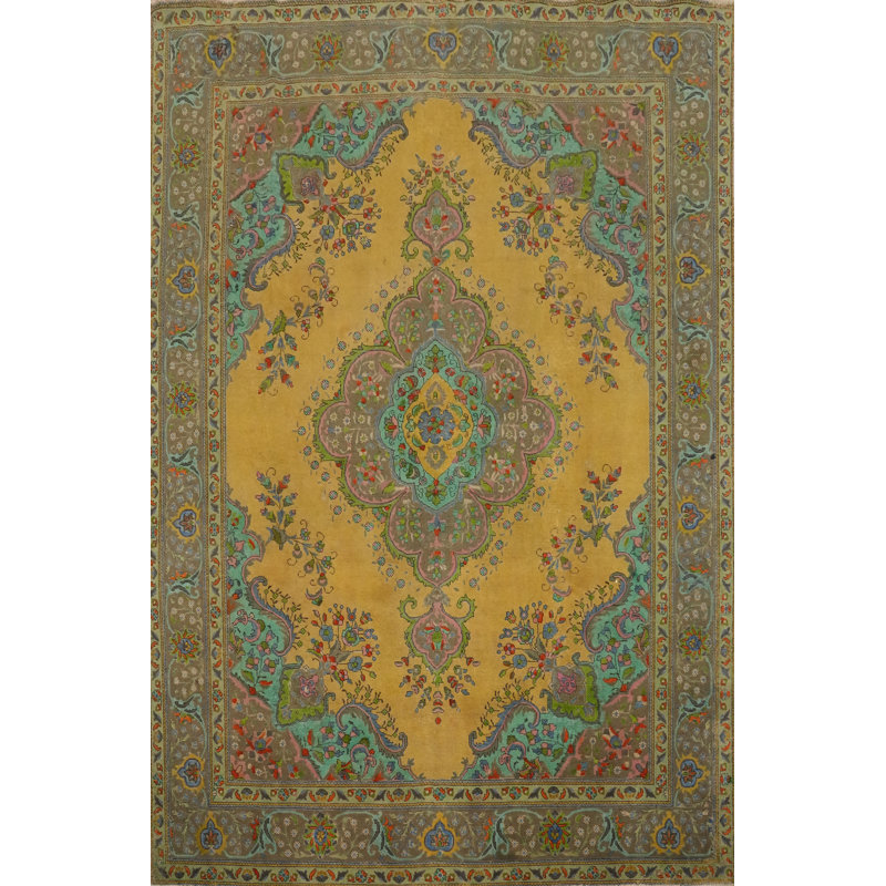 Tapis traditionnel en laine 9 x 12