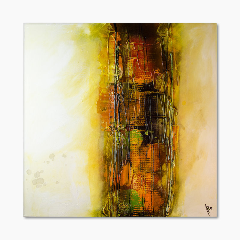 Modern Modern Fine Art - reproduction d'art sur toile, H 16 po x l 16 po x P 1 po, Toile tendue