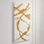 Golden Silhouette III Print by Beverly Fuller