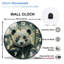Horloge murale Panda