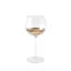 Metallic Orb Glass Wine Glass