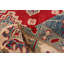 Rabiaa One-of-a-Kind 6'9" X 9'7" New Age Wool Area Rug in Red