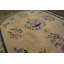 Tapis rectangulaire en laine noué à la main de style chinois antique des années 1920