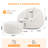 360° Rotating Shell Compression Lazy Sofa with Ottoman - Removable Breathable Plush Chaise Lounge for Living Room-353334623