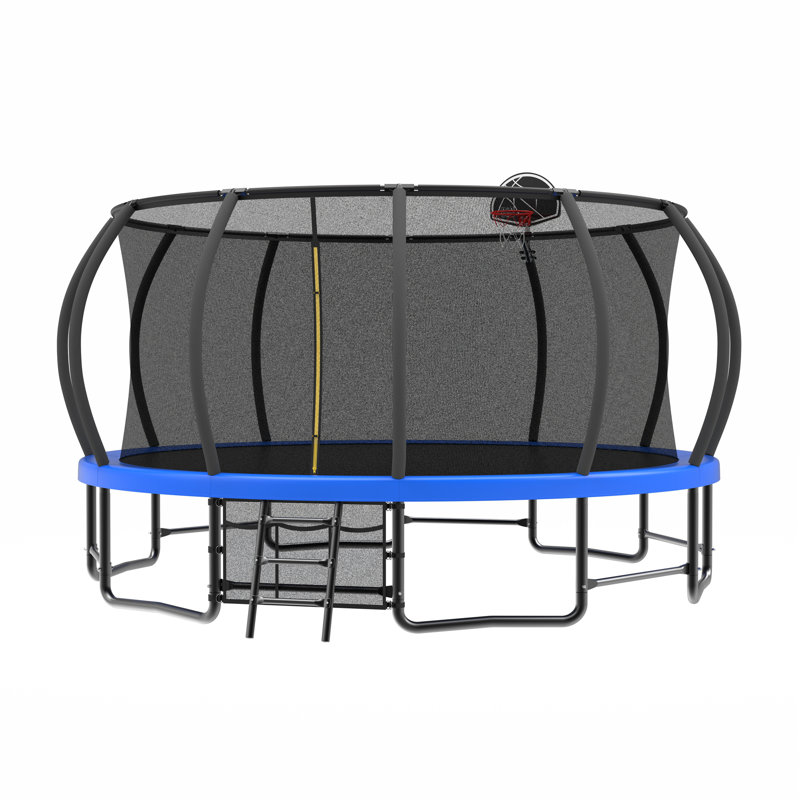 Trampoline pour enfants_108X180X180, Bleu