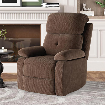 Petit fauteuil inclinable à 3 positions - Sans outils - Assemblage rembourré pour les espaces compacts - gris