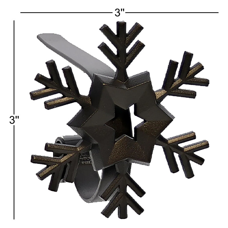 Snowflake Stocking Holder