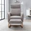 Chaise berçante en tissu Teddy-581323666