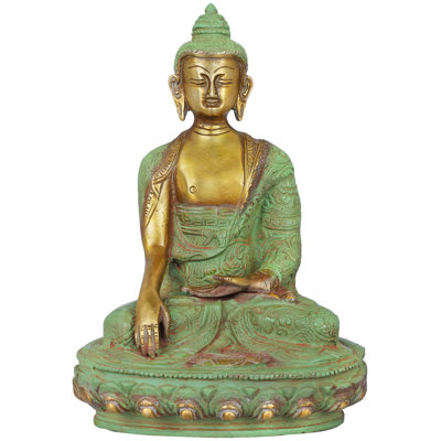 Figurine bouddha Bhumisparsha (bouddhiste tibétain)