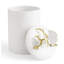 Butterfly Ginkgo Gold Porcelain Canister-1541643674