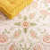 Hollander Floral Hand-Hooked Wool Beige/Green Area Rug