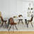 Carvajal Cavanagh 5-Piece Modern Dining Set-794534876-794534691