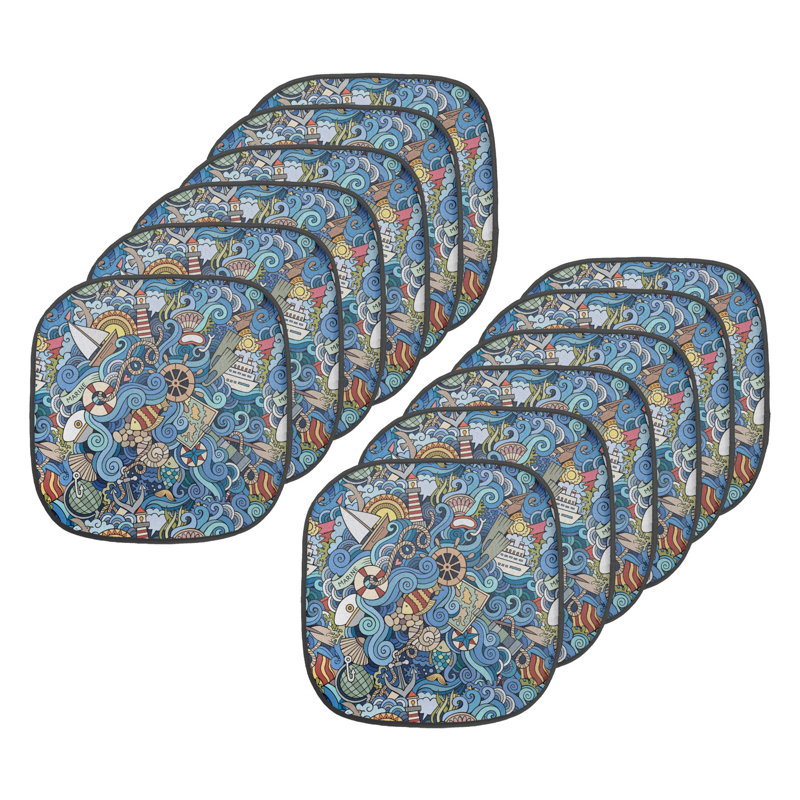 Coussin de siège papillon