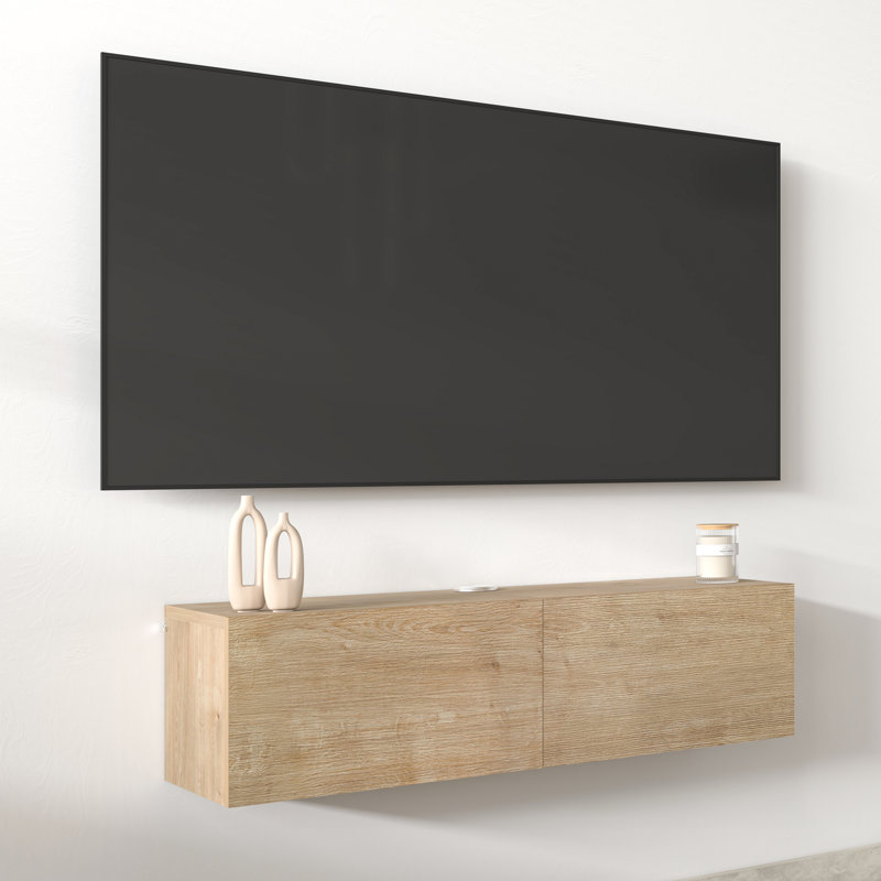 Berley TV Stand for TVs up to 55", Oak