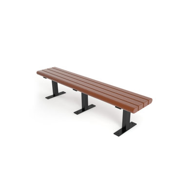 Creekside Recycled Plastic Park Bench