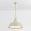 Painted No. 1 Pendant in Polished Nickel and Soft French Blue by Mark D. Sikes-1308434701-1308434690