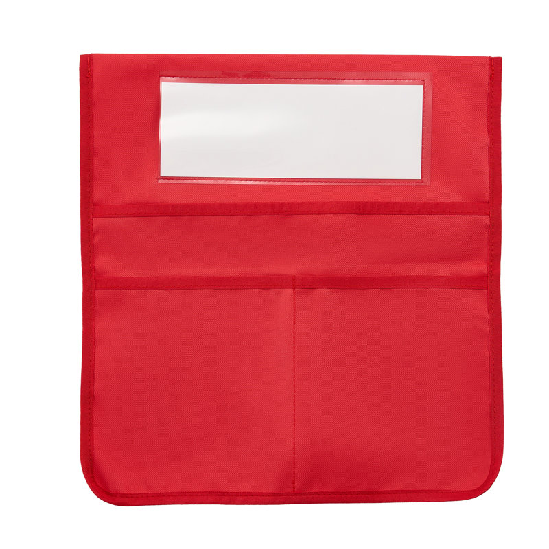 Chair Pockets for Classroom 24 Pack Seat Pocket with Name Tag 6 Colours