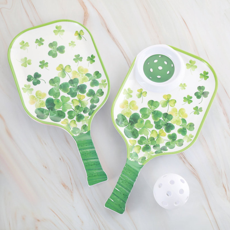 15 3/4" Pickleball Paddle Tray S2, Shamrock