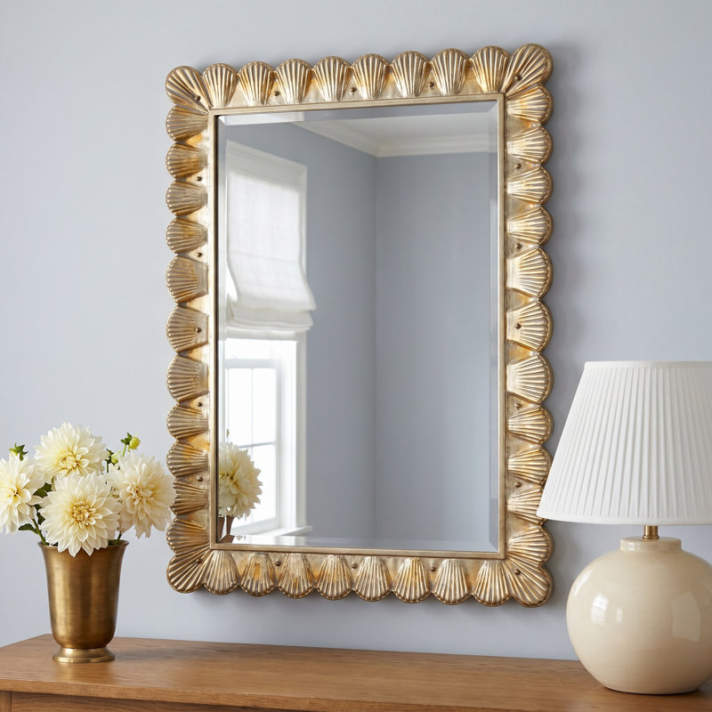 Scalloped Wall Mirror