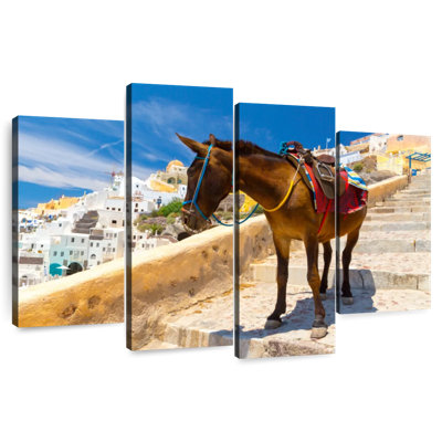 «Brampt Donkey» à Santorin