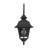 Hartnett 19.5 H Outdoor Wall Lantern in Textured Black-26243765